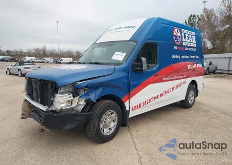 2021 Nissan Nv Cargo Nv3500 Hd Sv High Roof V8 z USA, uszkodzony, nr VIN 1N6AF0LY6MN807813